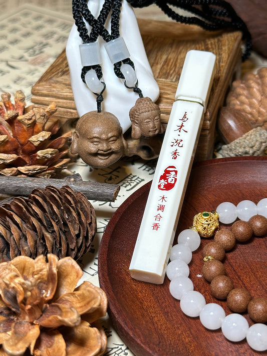 Buddha Incense Necklace set